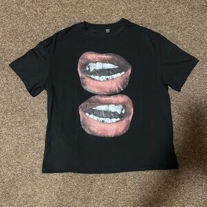 Street Style Oversized Black Shirt